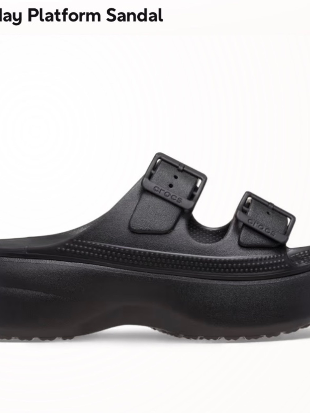 Crocs Saturday platform